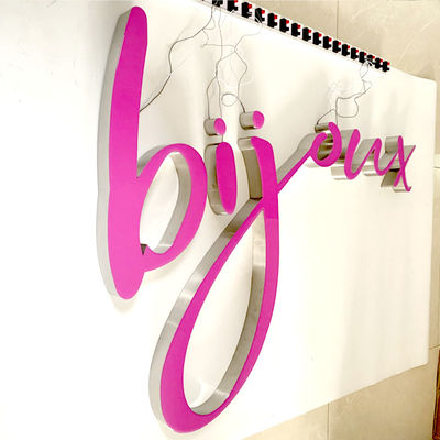 CE lumineux ROHS de Logo Wall Signs d'affaires