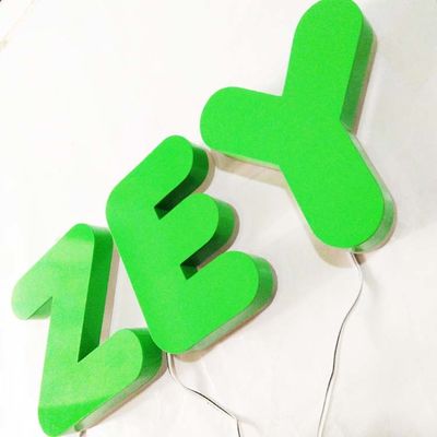 3D extérieur a illuminé le signe rétro-éclairé mené Logo For Business de lettre