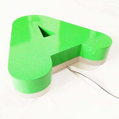 3D extérieur a illuminé le signe rétro-éclairé mené Logo For Business de lettre