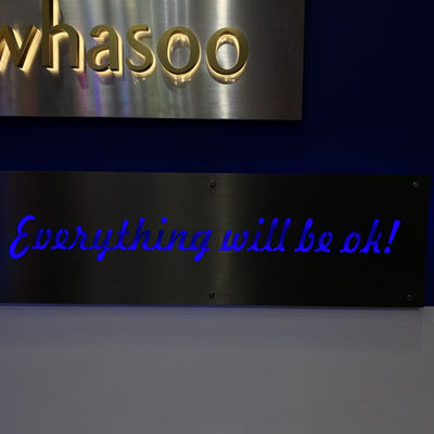 Pourpre de contre-jour de signe mené par café de magasin allumant le CE RoHS