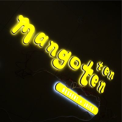 La publicité du Signage acrylique 12VDC de lettres de la devanture LED