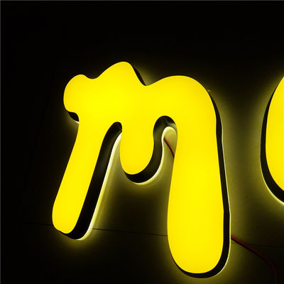 La publicité du Signage acrylique 12VDC de lettres de la devanture LED