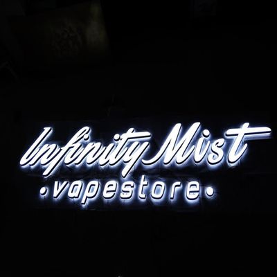 Doubles visages allumant le Signage de inscription acrylique AC110V-240V d'acier inoxydable de lettres de LED