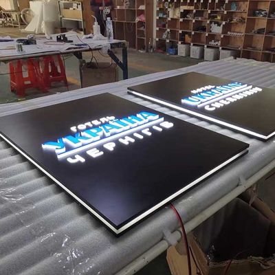Les lettres acryliques de Mini Front Lit SMD2835 LED signent le conseil écologique