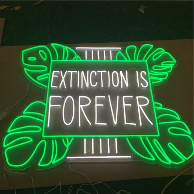 D'intérieur de décoration menés s'allument vers le haut des lettres au néon IP65 imperméables