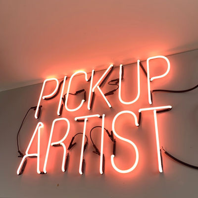 Les restaurants stockent la barre au néon personnalisée menée signe le panneau acrylique d'enseigne au néon