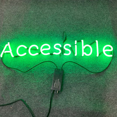 Les restaurants stockent la barre au néon personnalisée menée signe le panneau acrylique d'enseigne au néon