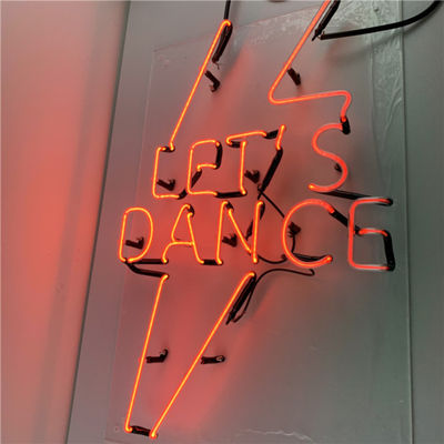 Les valentines roses rouges tatouent le panneau d'enseigne au néon pour la barre à la maison 7.5kv