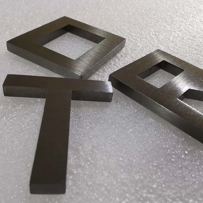 Le signe en aluminium fait sur commande en métal de la publicité 3d marque avec des lettres l'anti rouille