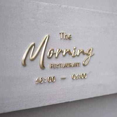 En annonçant de grands signes de mur de nom de la société embarquez IP67 imperméable