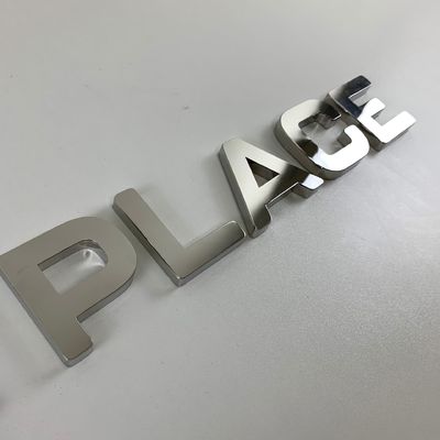 HIGHSPAN Logo Metal Letter Sign fait sur commande SS304 pour le bureau