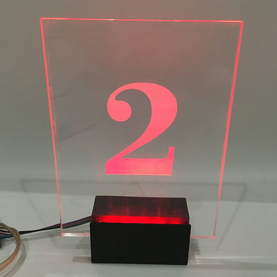 Front Door Big RVB a mené la plaque de signe de numéro de maison pendant 50000 heures