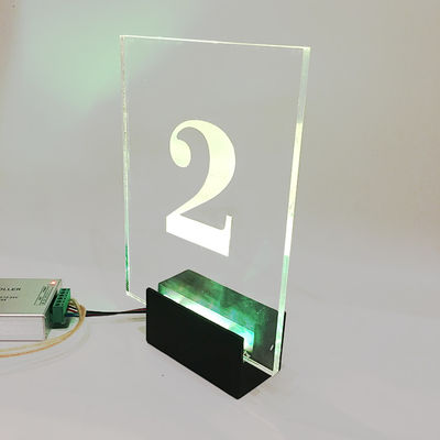 Front Door Big RVB a mené la plaque de signe de numéro de maison pendant 50000 heures