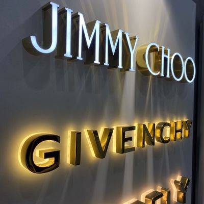 Coupe de laser de Logo And Lettering Storefront Sign 12VDC en métal