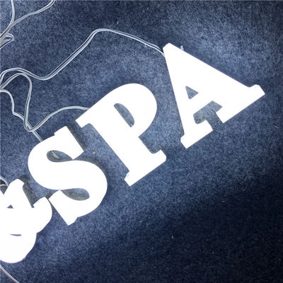 12mm Acrylic Company Logo Wall Sign Aluminum Channel marque avec des lettres l'anti rouille