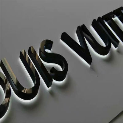 Panneaux menés acryliques imperméables du signe IP65 de signe avant de magasin de nom de magasin