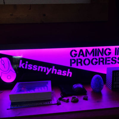 Logo 3D acrylique lumineux par couleurs mené de Front Open Light Box Signage PMS