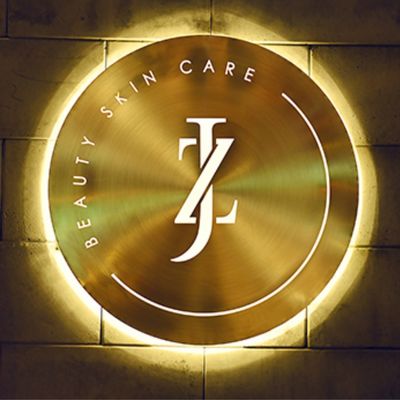 L'acier inoxydable en métal autour du logo fait sur commande mené 3d de caisson lumineux a illuminé