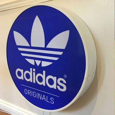 La publicité d'intérieur de détail du Signage 3D de caisson lumineux de magasin d'UL de ROHS