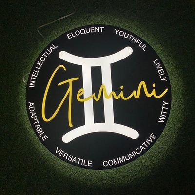 La publicité d'intérieur de détail du Signage 3D de caisson lumineux de magasin d'UL de ROHS