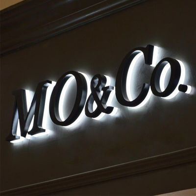 Panneau de signe de restaurant d'ODM d'OEM annonçant des lettres de voie de retour