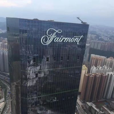 Lettres légères menées de la Manche de Logo Building Sign 3d de nom de la société