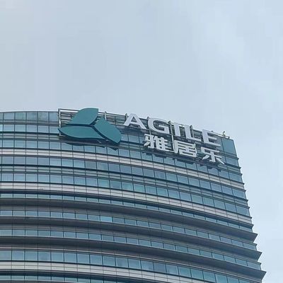 Lettres légères menées de la Manche de Logo Building Sign 3d de nom de la société