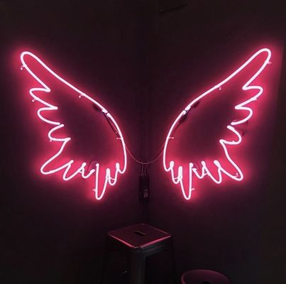 Signe acrylique 12VDC de lampe au néon de rose de bâti de mur d'enseigne au néon de LED