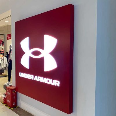 L'acrylique de signe de bâtiment d'hôtel d'acier inoxydable a mené les lettres lumineuses de la Manche