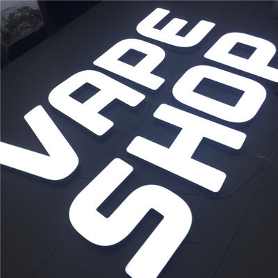 Les affaires allument l'enseigne DC12V de magasin de détail de signe de la lettre 3D