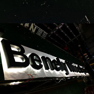Le Signage lumineux par OEM éclairé à contre-jour de lettres de la Manche d'UL marque avec des lettres le Signage de caisson lumineux