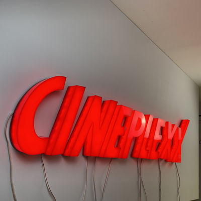 Alphabet frais de inscription fait sur commande Dc12v 5cm de graffiti de signe de la lettre 3d