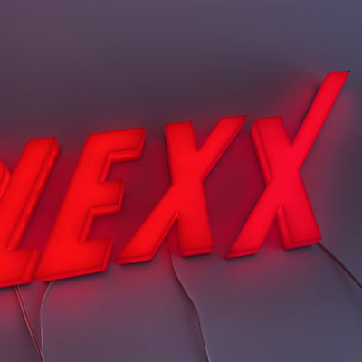 Alphabet frais de inscription fait sur commande Dc12v 5cm de graffiti de signe de la lettre 3d