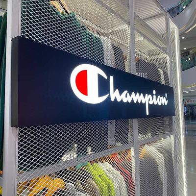 Alphabet imperméable 60HZ lumineux par métal de signe de la lettre 3D