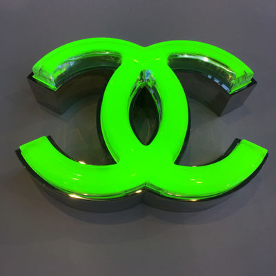 Alphabet imperméable 60HZ lumineux par métal de signe de la lettre 3D