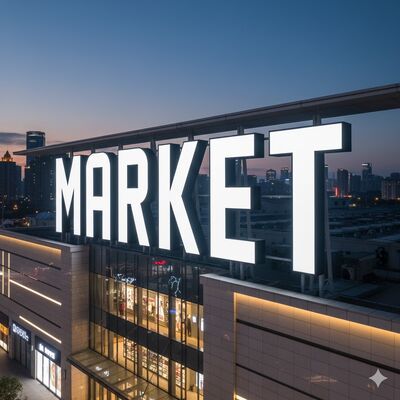 50000 heures de durée de vie Signe de la chaîne LED Type Signe de la chaîne Parfait pour la publicité au détail et les solutions de signalisation