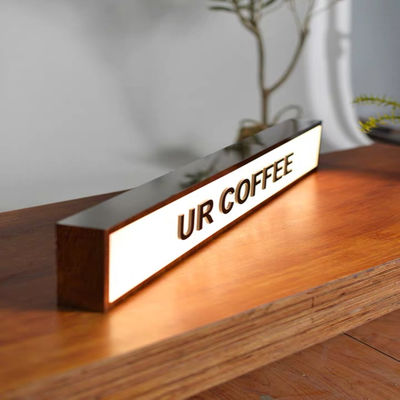 Publicité extérieure de caisson lumineux d'acier inoxydable d'enseigne à simple face du Signage 3D