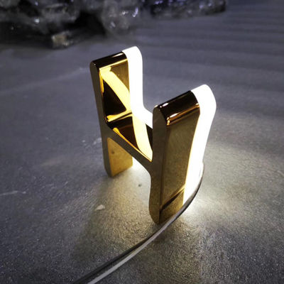 Profondeur fabriquée du signe 3cm-15cm de lettre du logo 3D de magasin de détail