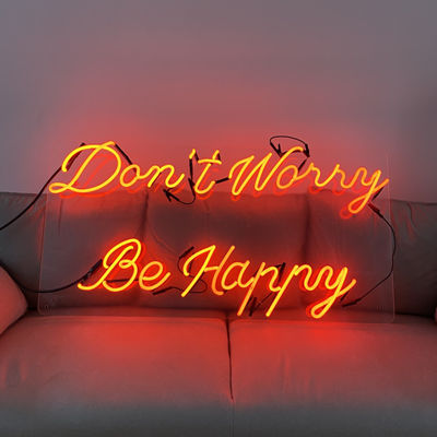 L'alphabet fait sur commande extérieur d'enseigne au néon marque avec des lettres l'éclairage 12VDC rouge