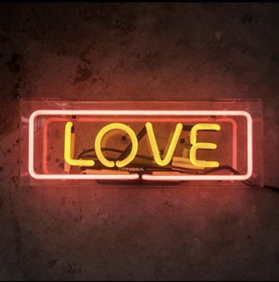 Épouser le panneau fait sur commande d'enseigne au néon d'amour pour l'ODM d'OEM de chambre à coucher