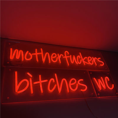 Vie lumineuse d'heure du logo 50000-80000 de lumière d'enseigne au néon menée par magasin