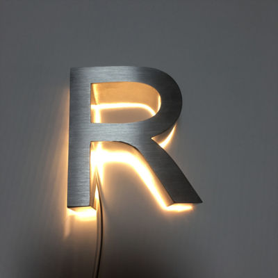 HIGHSPAN en dehors de signe rétro-éclairé de lettre de la Manche pour des noms de la société