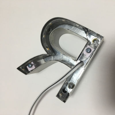 HIGHSPAN en dehors de signe rétro-éclairé de lettre de la Manche pour des noms de la société