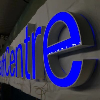 Couleurs de Logo Channel Letter Sign Custom PMS d'avant de magasin de magasin