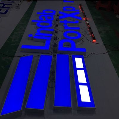 Couleurs de Logo Channel Letter Sign Custom PMS d'avant de magasin de magasin