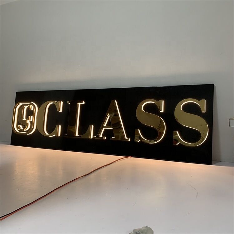 Options LED Signature à lettres de canal Toute forme dont vous avez besoin Signes lumineux durables pour le commerce de détail et la marque d'entreprise